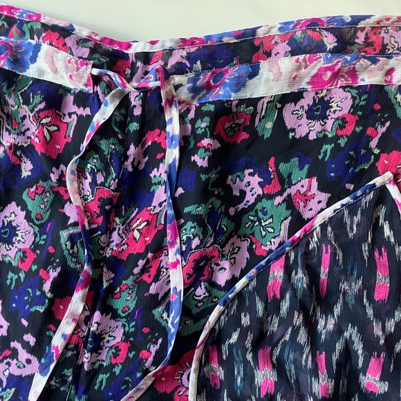 NWT Isabel Marant Lightweight Lined Floral Ryama Trousers 44 L XL 12 - Picture 3 of 6